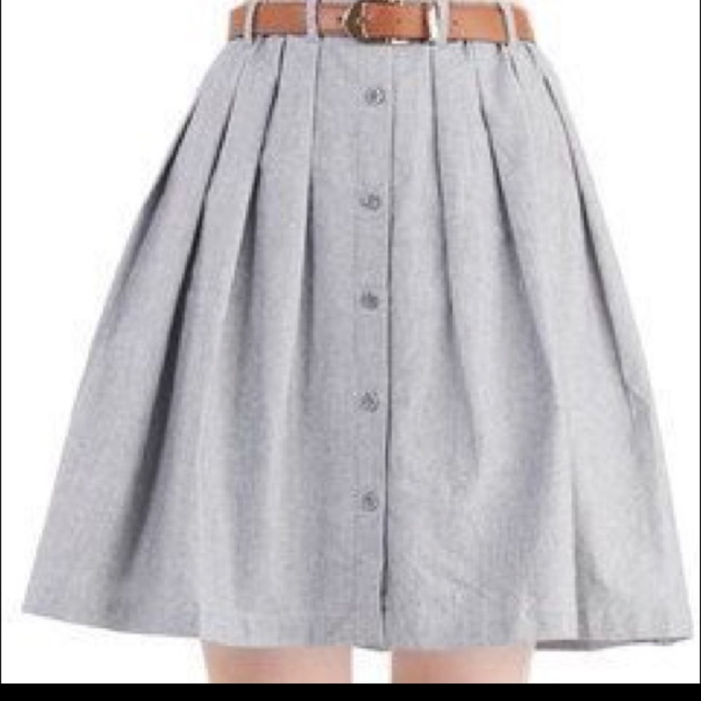 Modcloth Moon Collection Skirt, size Large NWT